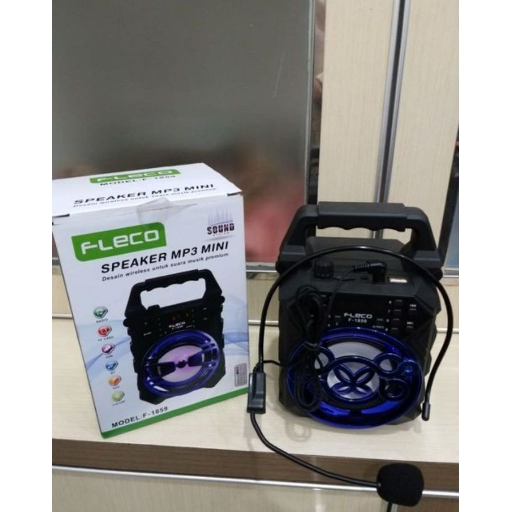 Speaker MP3 mini merk Fleco