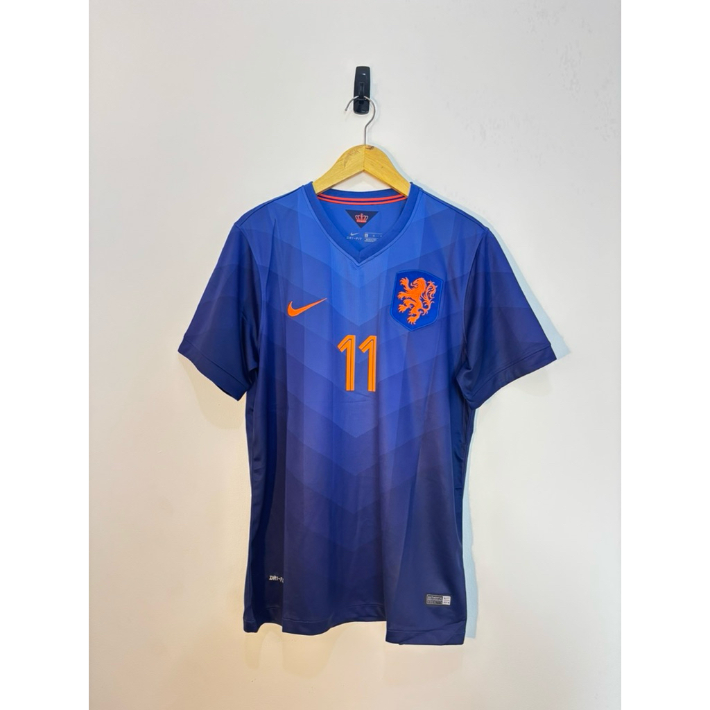 Jersey Belanda Netherlands Away 2014 Robben 11 – Size L