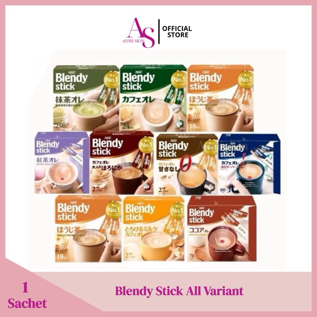 READY STOCK - Blendy stick All Varian / Kopi Sachet  Original Japan