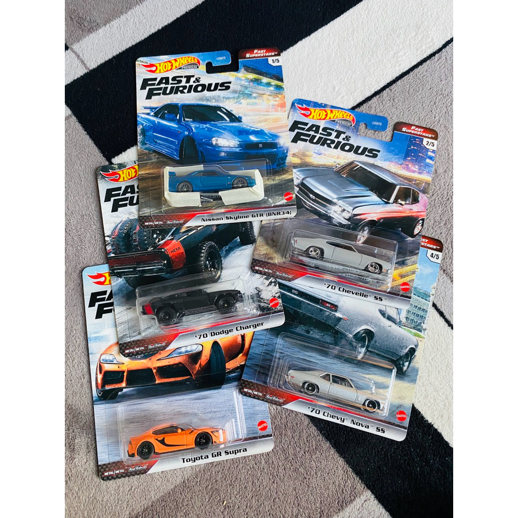 Hotwheels Premium Fast & Furious Fast Superstar
