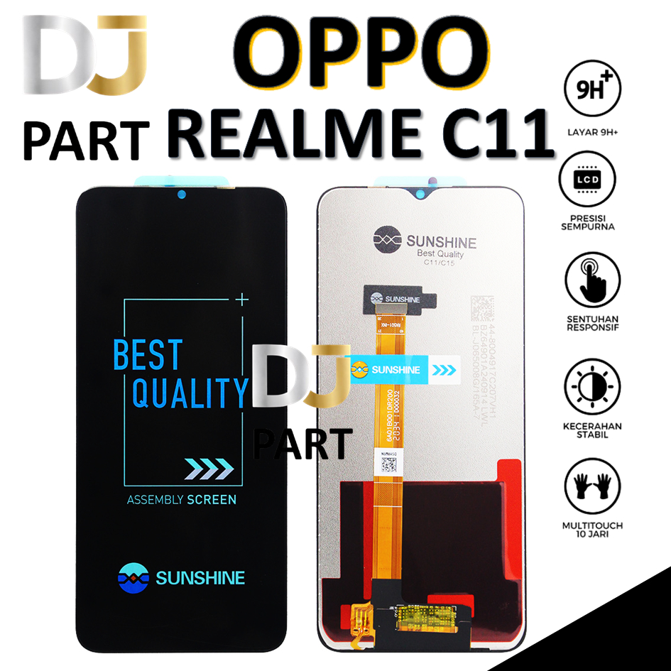 LCD TOUCHSCREEN REALME C11 ORIGINAL 100% COMPLETE