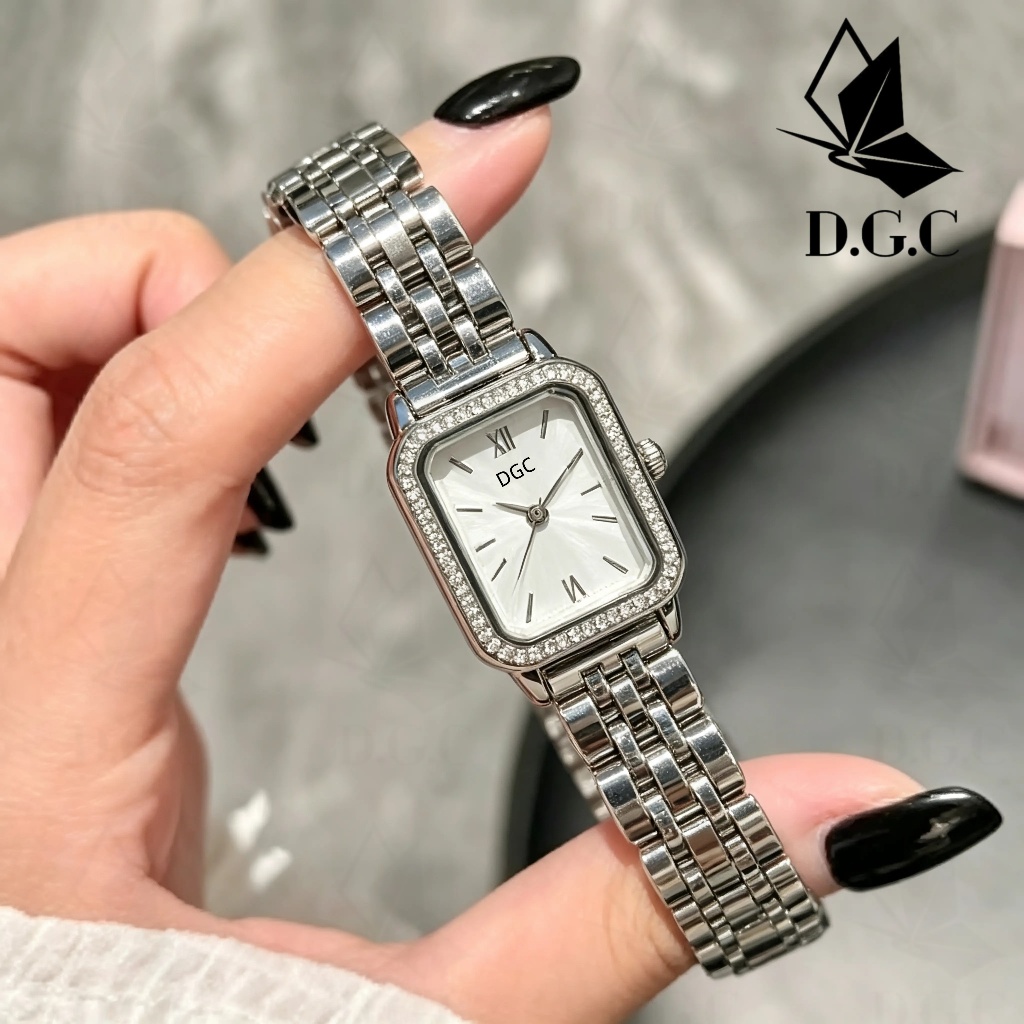 DGC 10684 Jam Tangan Wanita Rantai Elegan Quartz Korean Style Business Analog Dgc Jam Tangan Wanita