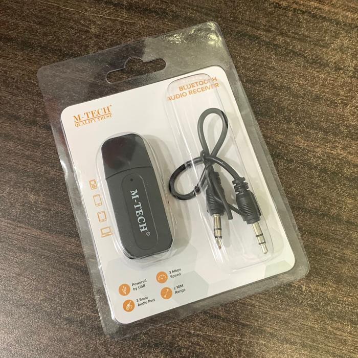 M-Tech Bluetooth Audio Aux Receiver USB Power