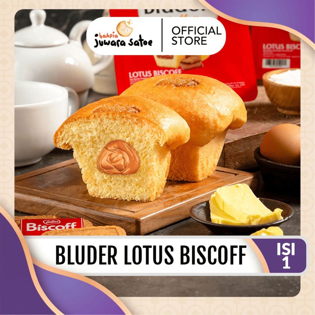 Bluder Lotus Biscoff | Oleh Oleh Khas Jogja | Juwara Satoe