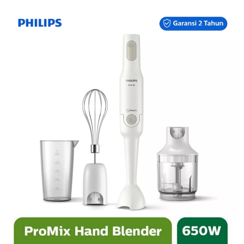 PHILIPS HAND BLENDER CHOPPER HR 2533 HR2533 PROMIX ORIGINAL ASLI TITANIUM ORIGINAL PENGADUK PENGGILI