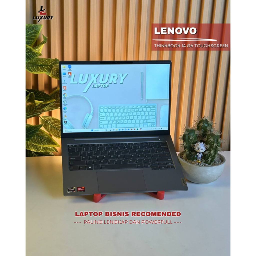 LAPTOP LENOVO THINKBOOK 14 G6 ABP AMD RYZEN 7 RAM 16GB SSD 256GB BACKLIGHT TOUCHSCREEN SECOND