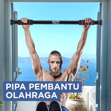 [HsLapak] PULL UP BAR GYM / ALAT FITNESS PULL UP / PULL UP BAR GYM DINDING PINTU OLAHRAGA RUMAH / PU