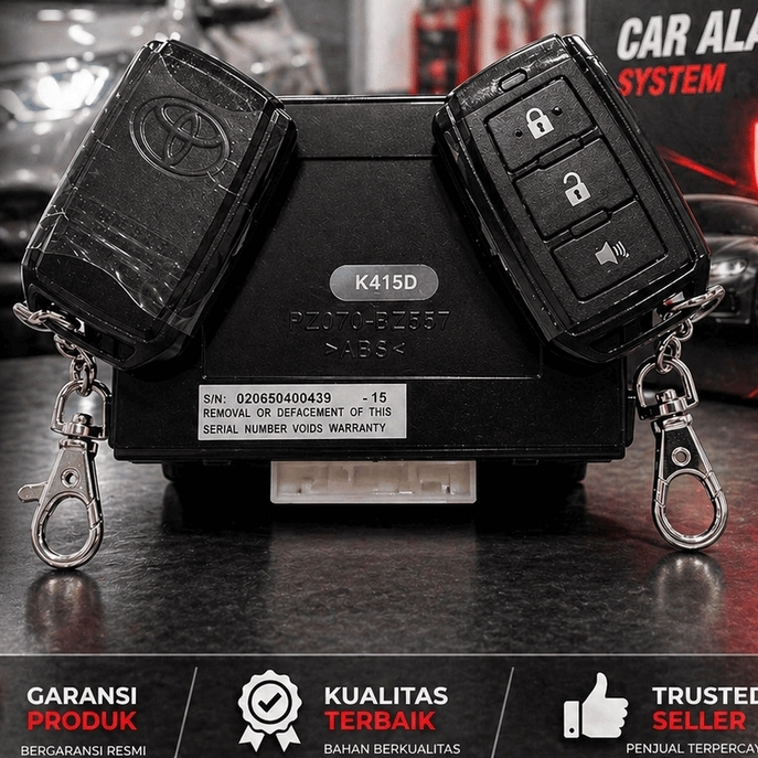 Remot Alarm + Modul New Avanza type G tahun 2012 - 2015 Original