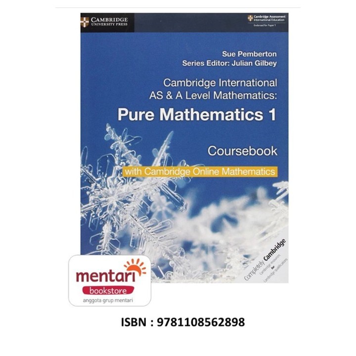 Cambridge International AS & A Level Mathematics Pure Mathematics 1 Coursebook with Cambridge Online