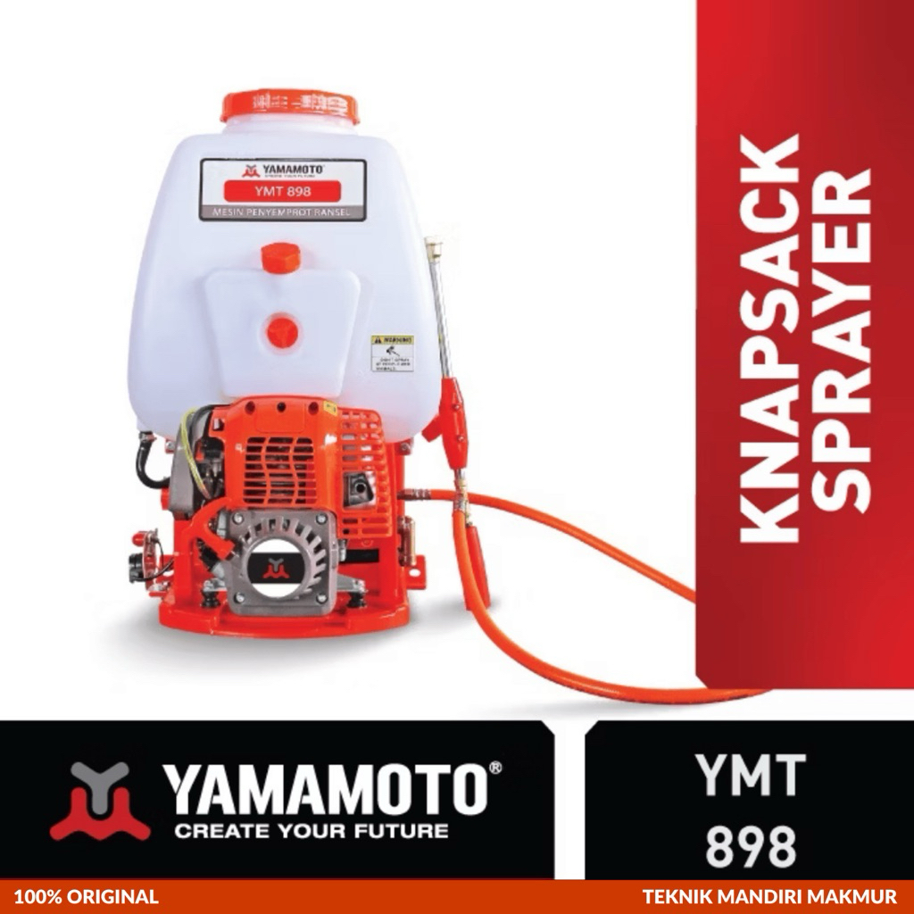 YAMAMOTO Knapsack Sprayer / Mesin Penyemprot Gendong Tanaman YMT-898