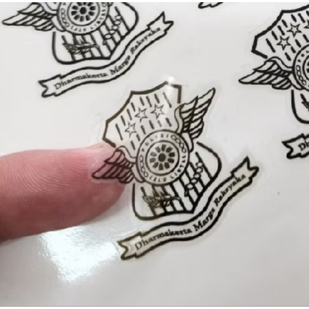 sticker Korlantas