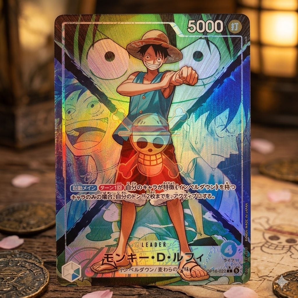 Kartu One Piece, Luffy, Leader Parallel