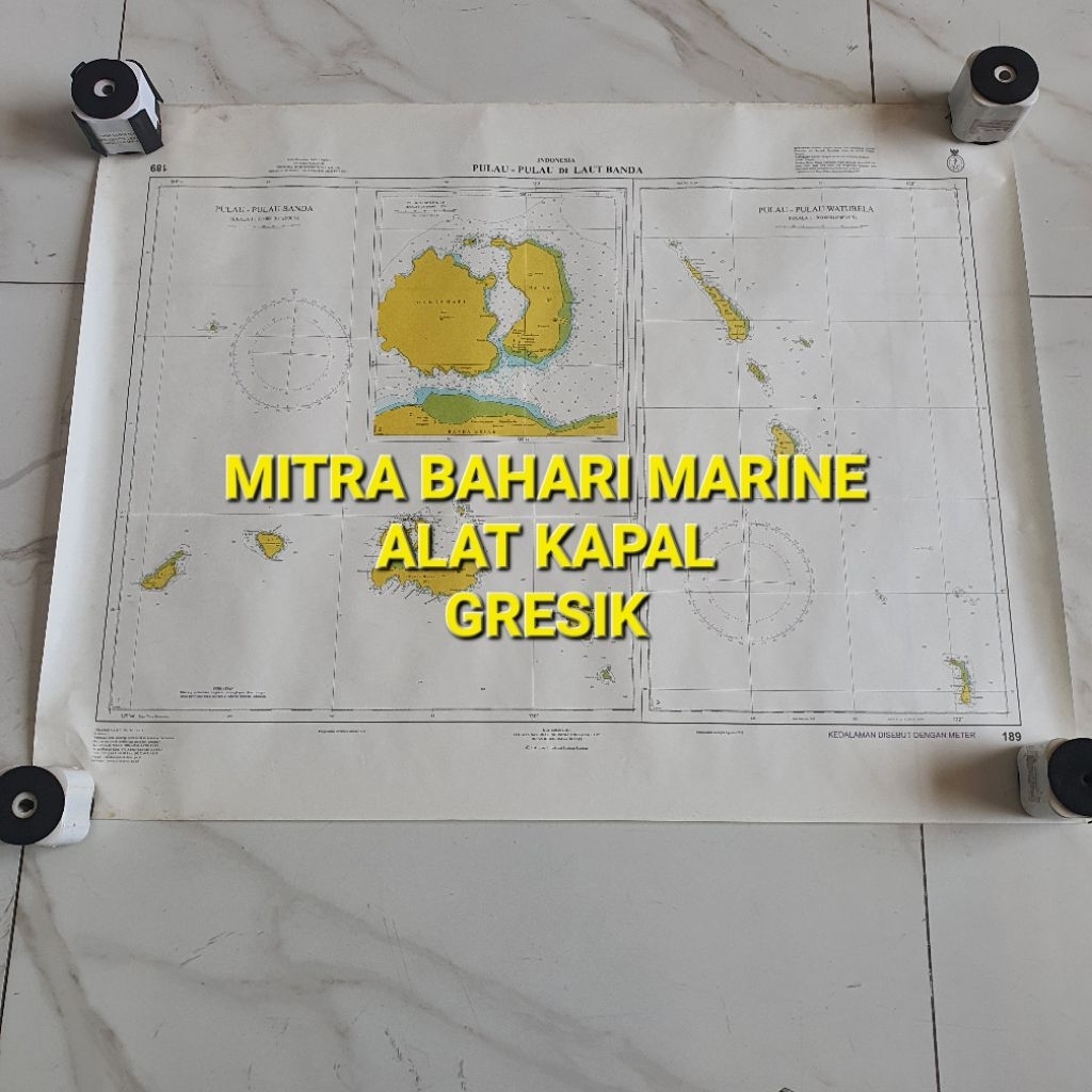 Peta Laut No. 189 / Peta Laut Indonesia