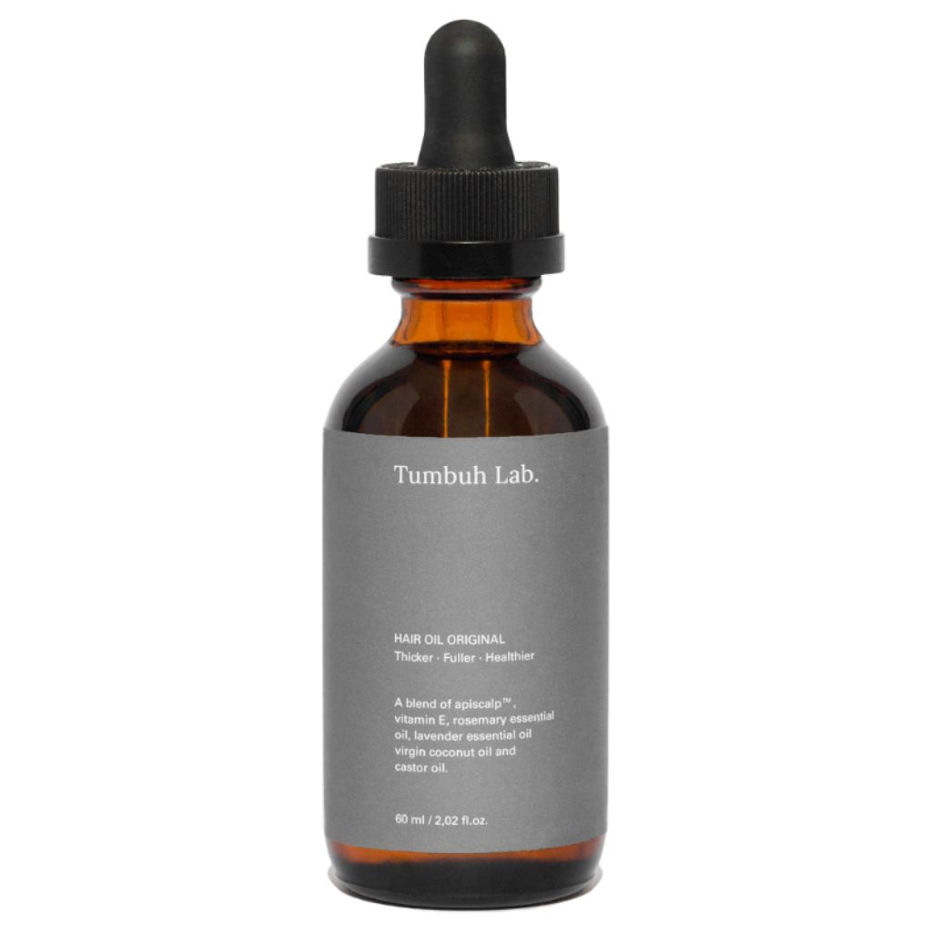 Hair Oil Tumbuh Lab 60ml - Peppermint, Membantu Mengurangi Kerontokan & Menumbuhkan Rambut