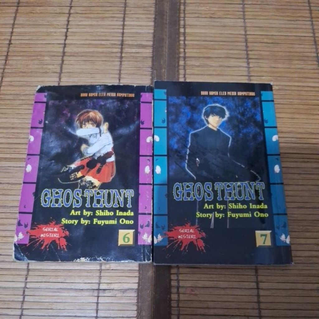 [SET] Komik Ghosthunt Vol 6-7 By Shiho Inada & Fuyumi Ono (Preloved)