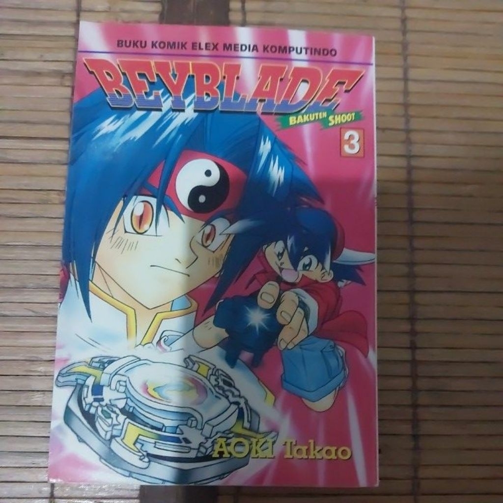 Komik Beyblade Vol 3 By Aoki Takao (Preloved)