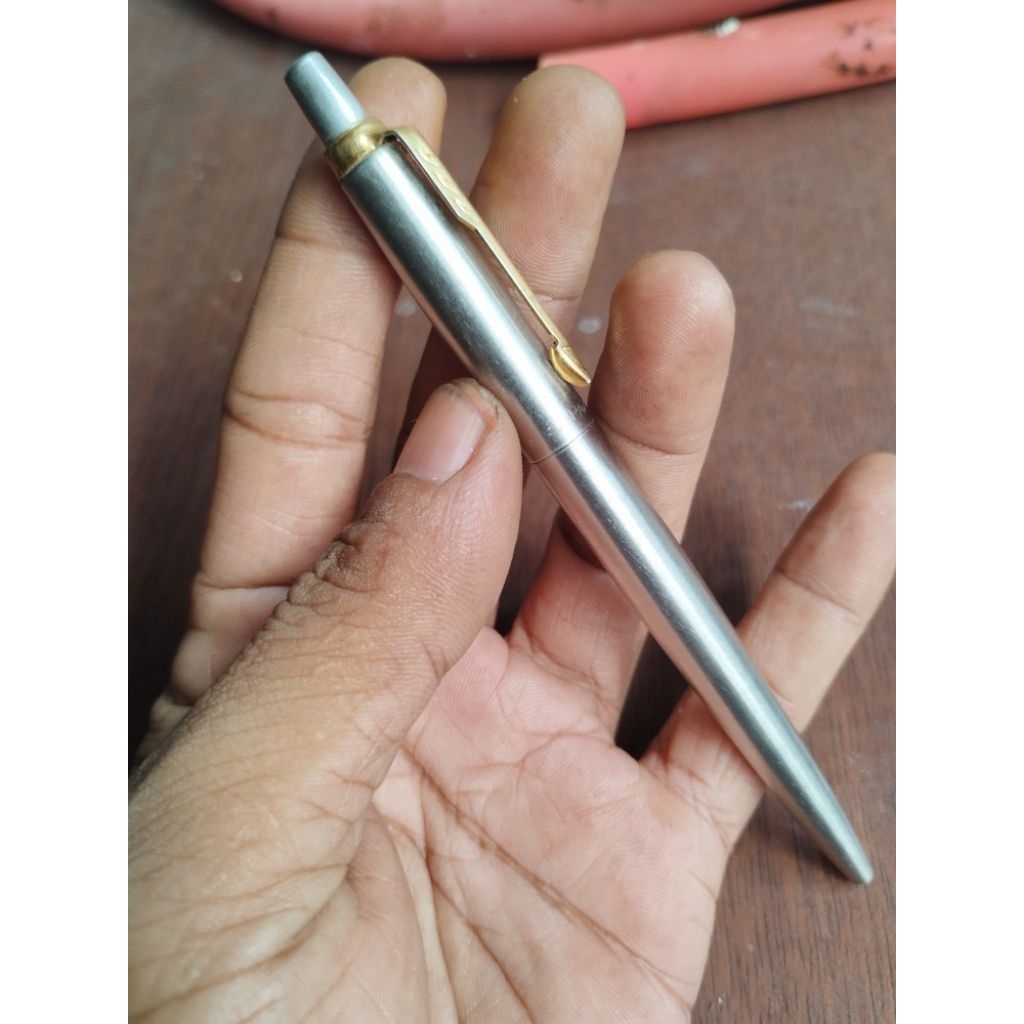 pulpen parker  45 flighter lapis emas tinta bagus