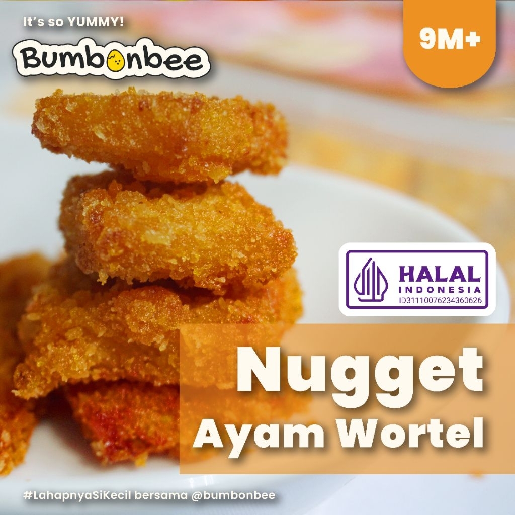 NUGGET AYAM WORTEL/ NUGGET MPASI/ NUGGET HOMEMADE