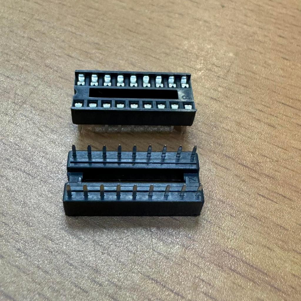 Soket ic 18pin soket ic 18p soket ic 18pin (2x9)