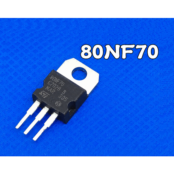 Original Cabutan STP80NF70 P80NF70 80NF70 Mosfet N-Ch TO-220