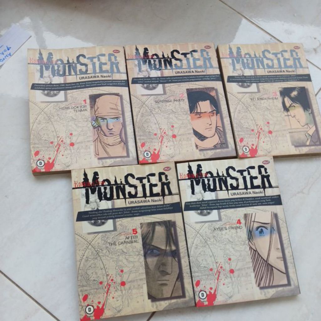 KOMIK MONSTER. URASAWA NAOKI