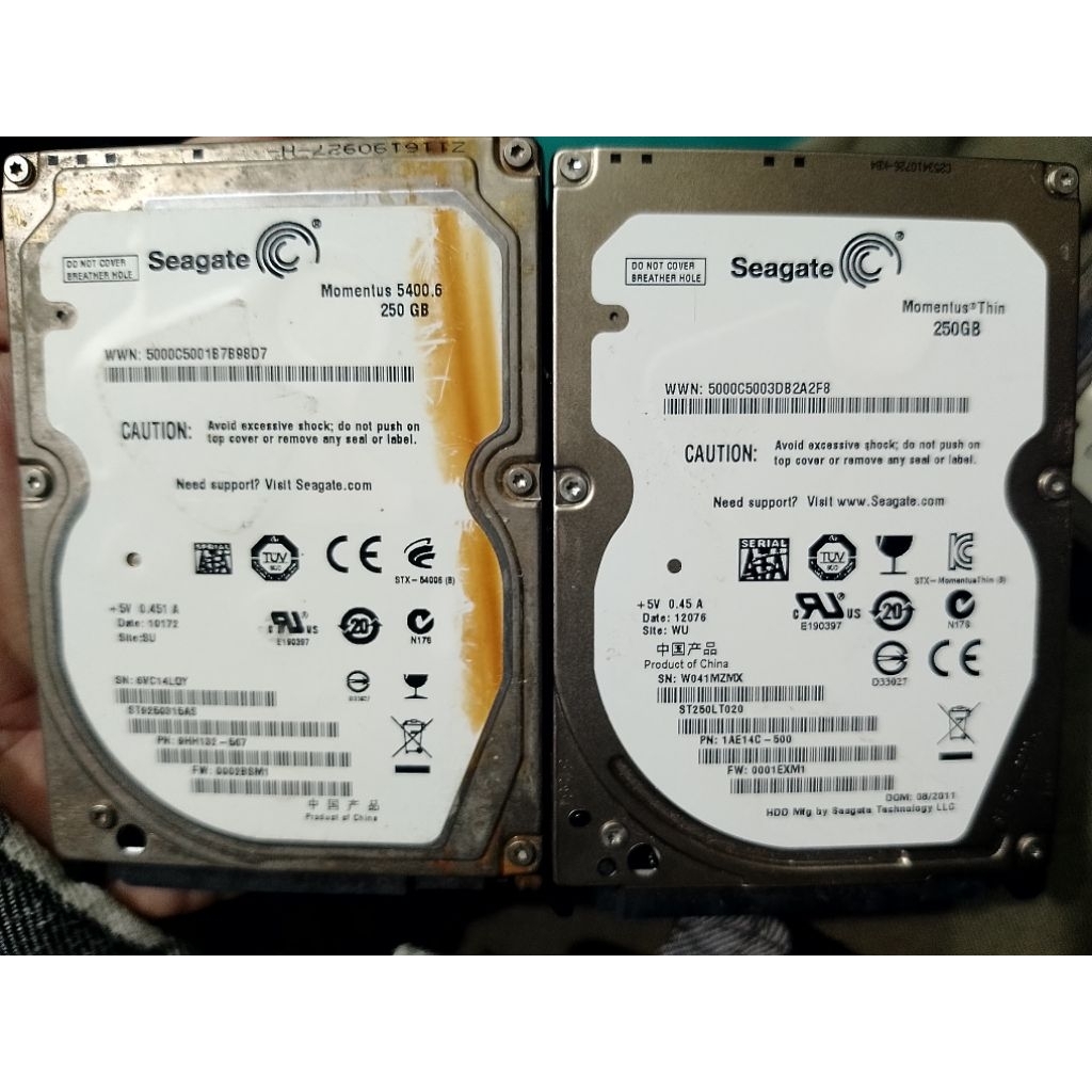 Hardisk Laptop 250gb