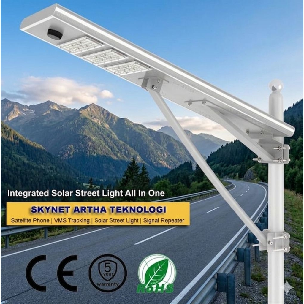 LAMPU PJU TENAGA SURYA (PJUTS) ALL IN ONE 40W – ICM 40 AIO