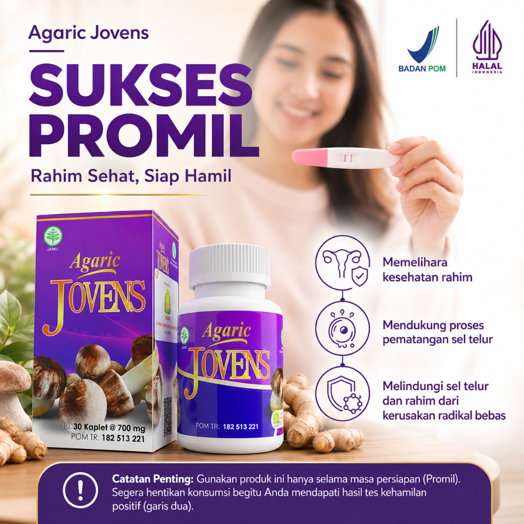 Sukses Promil | Herbal | BPOM & Halal | Agaric Jovens