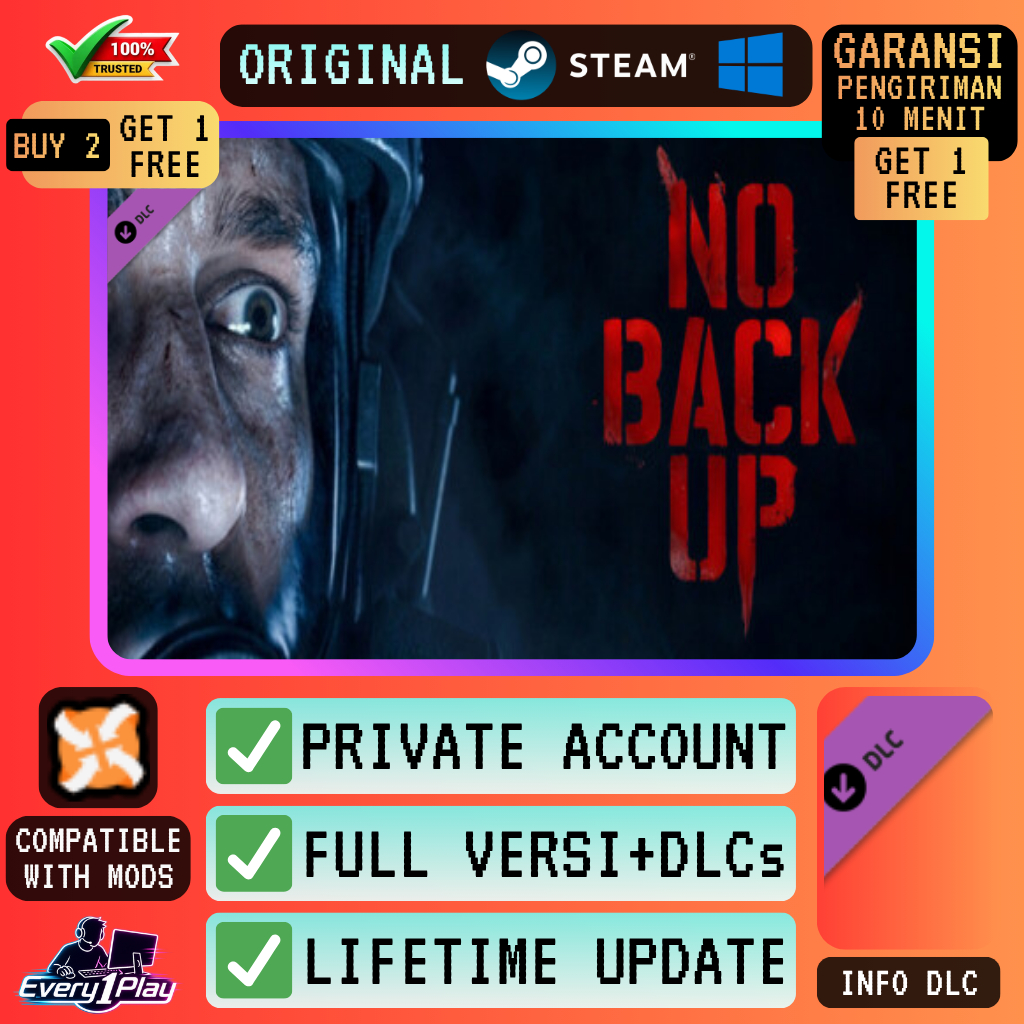 NO BACKUP Game Steam - Games PC Laptop Windows