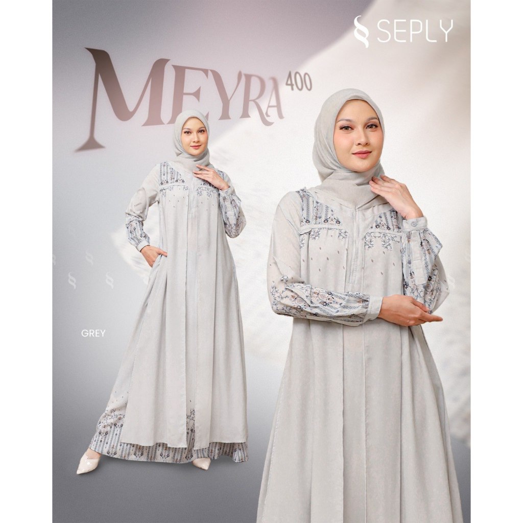 BAJU GAMIS SEPLY MEYRA 400 / GAMIS DAILY SEPLY / GAMIS SEPLY TERBARU 2026