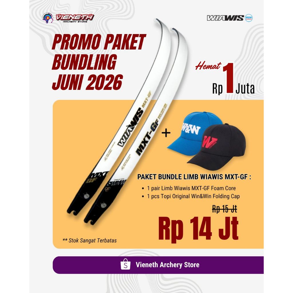 BUNDLING LIMB WIAWIS MXT - GF - RECURVE - PAKET BUNDLING - OLAHRAGA PANAHAN