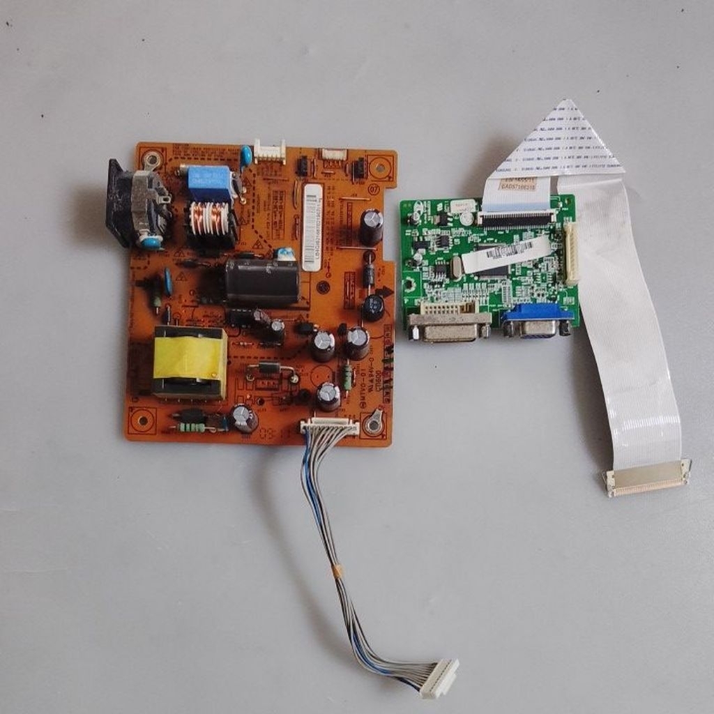 Mainboard dan Power Supply Monitor LG Flatron E2241T-BN