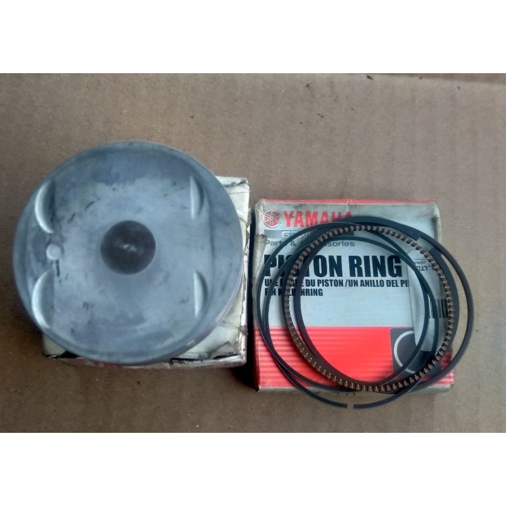 PISTON YAMAHA JUPITER MX 135 OLD STD /OS 0 ORIGINAL YGP 2S6-E1631-21PISTON RING SET (STD) 1S71 / RIN