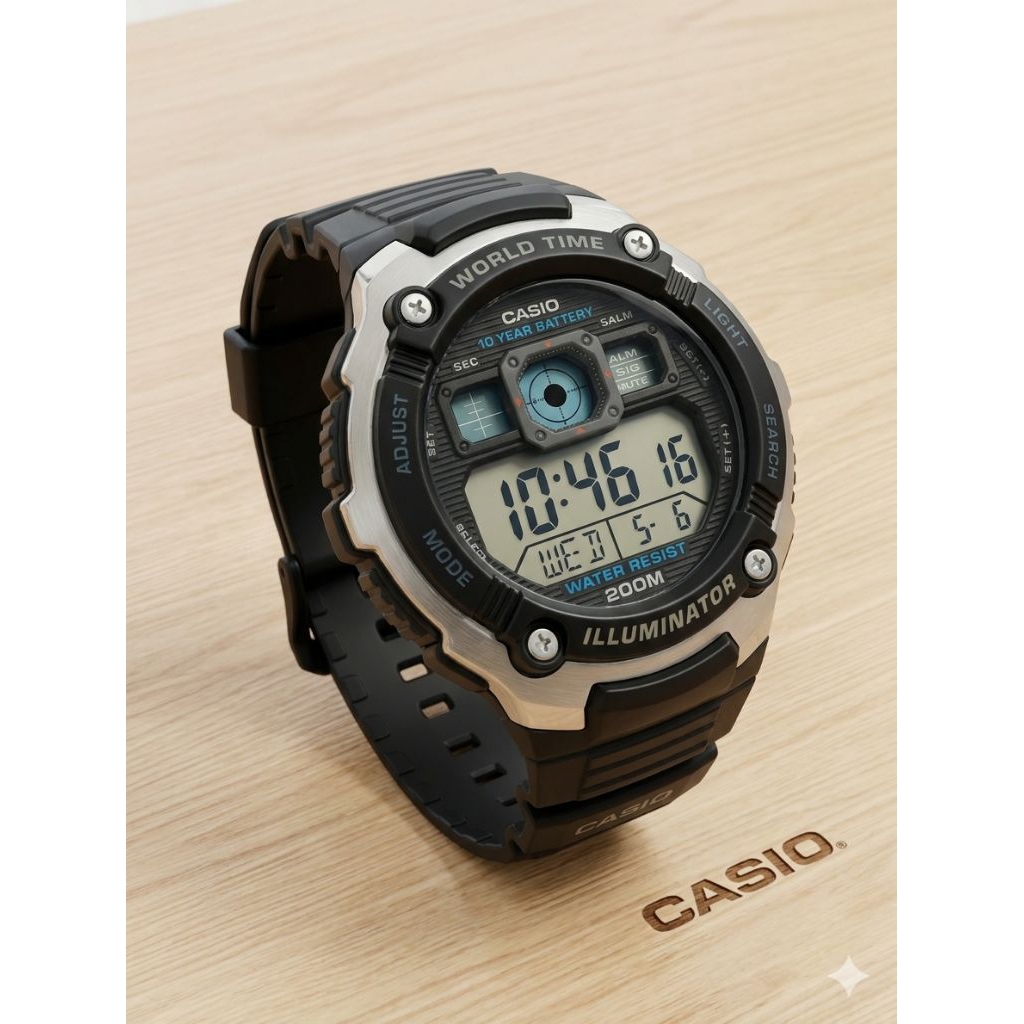 Jam Casio AE-2000W Original Bekas Mulus