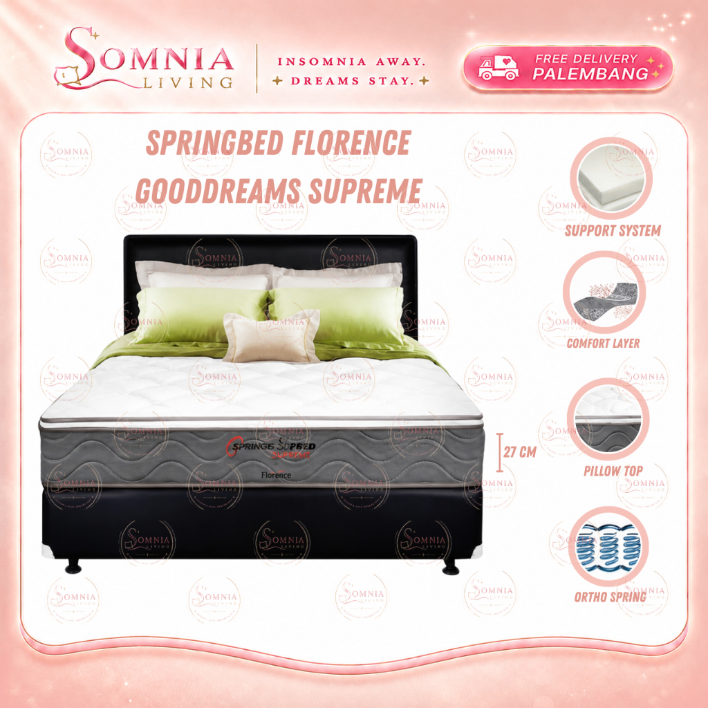 Springbed Florence Gooddreams Supreme | Springbed Kasur Matras Florence Gooddreams Murah Palembang |
