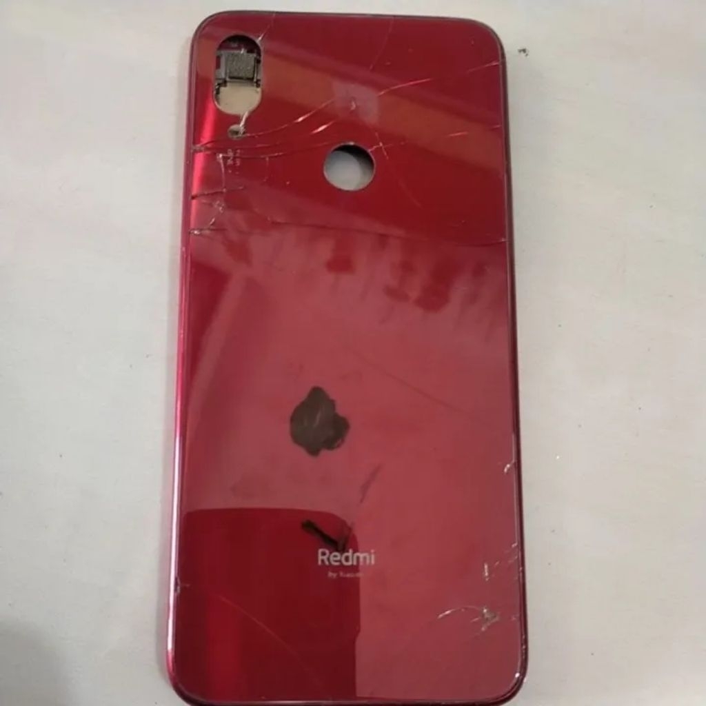 LCD TC Hp Redmi Not 7 kondisi TC Retak cabutan normal OK