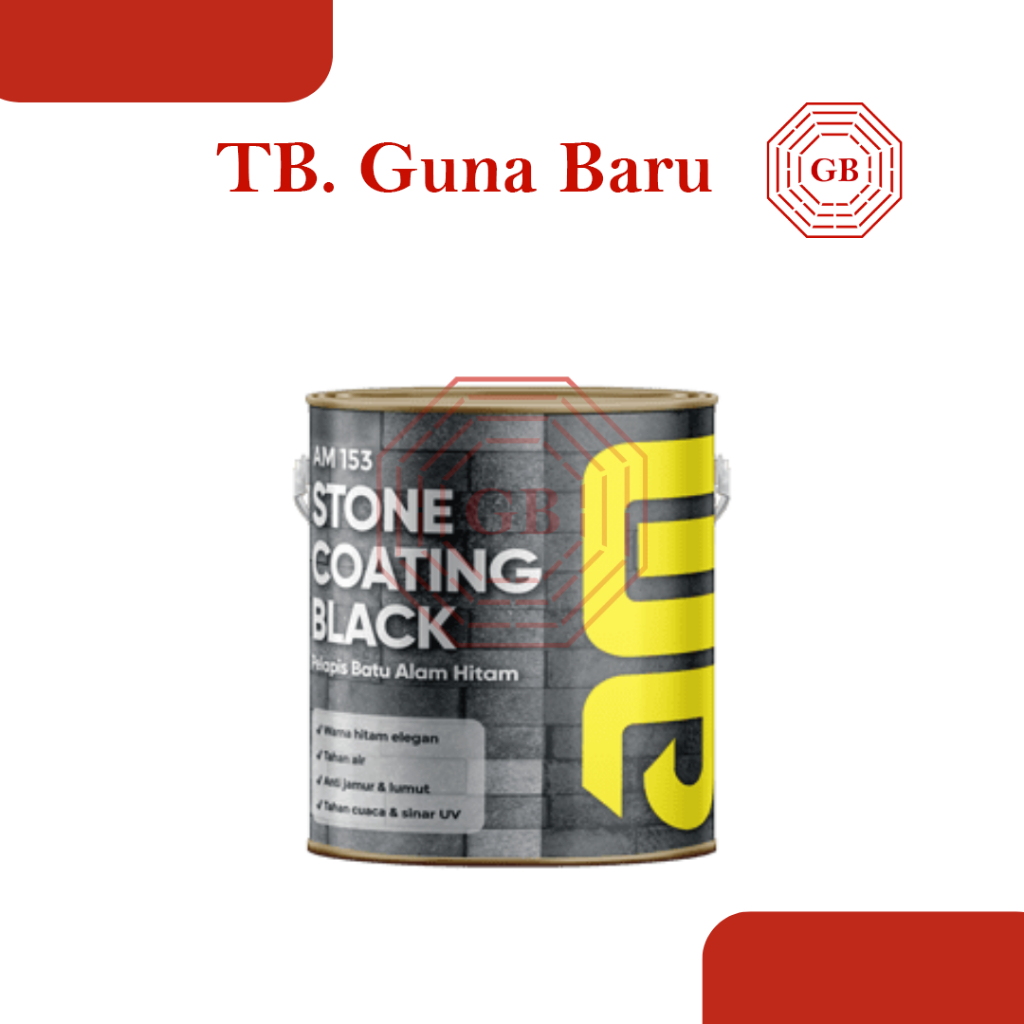 AM 153 NATURAL STONE COATING PELAPIS BATU ALAM CAT BATU ALAM