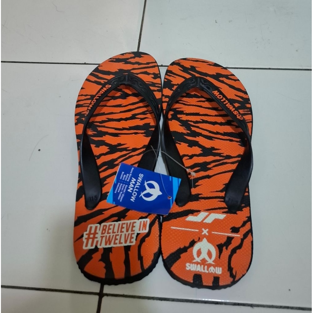 SANDAL SWALLOW x PERSIJA | UNISEX | ORIGINAL LORENG OREN