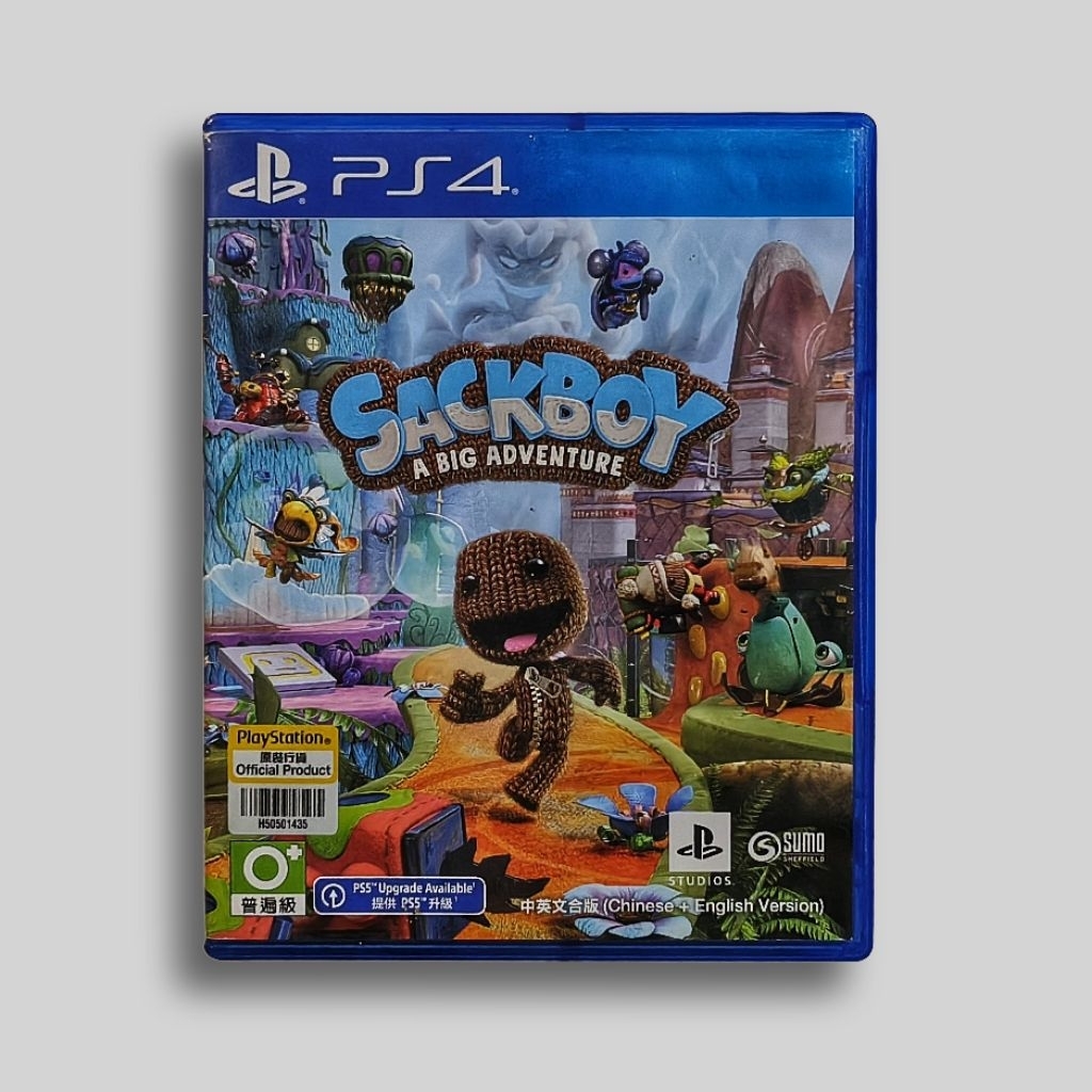 BD PS4 Sackboy Original Bekas