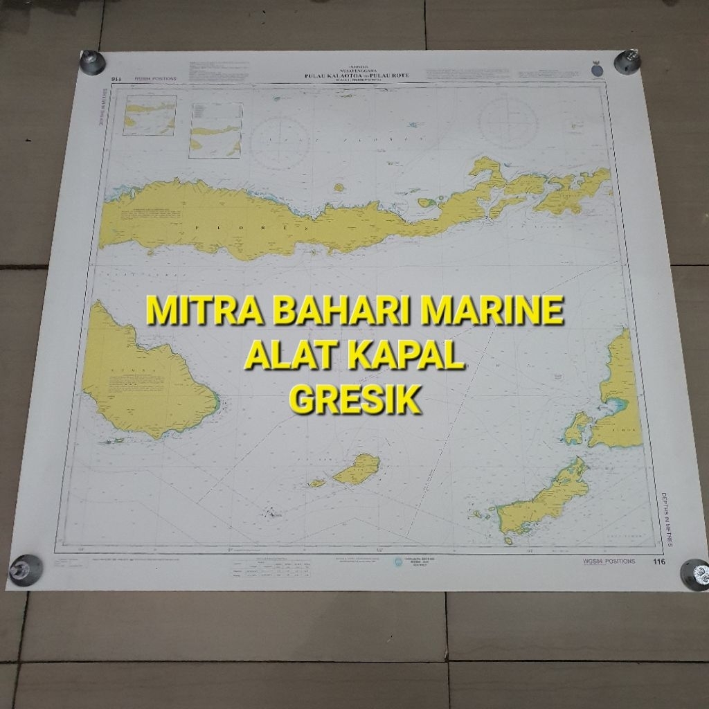Peta Laut No. 116 / Peta Laut Indonesia