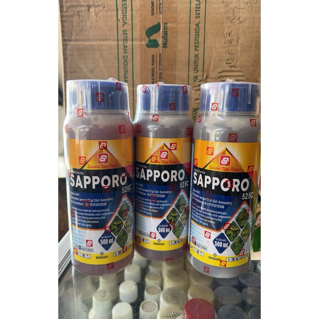 SAPPORO 250ML INSEKTISIDA SAPPORO 52 EC Pengedali hama ulat jagung