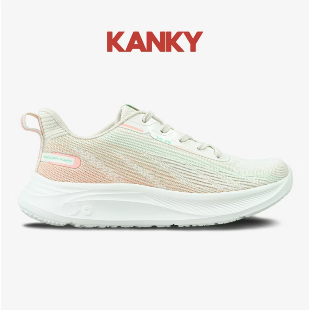 [NEW]KANKY YUGA MAKIE PEACH- SEPATU SNEAKERS SEPATU RUNNING OLAHRAGA SEKOLAH REMAJA DEWASA UK.39