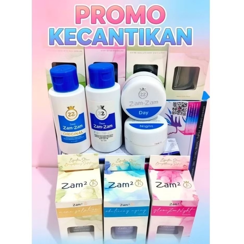 paket kecantikan skincare zam_zam original