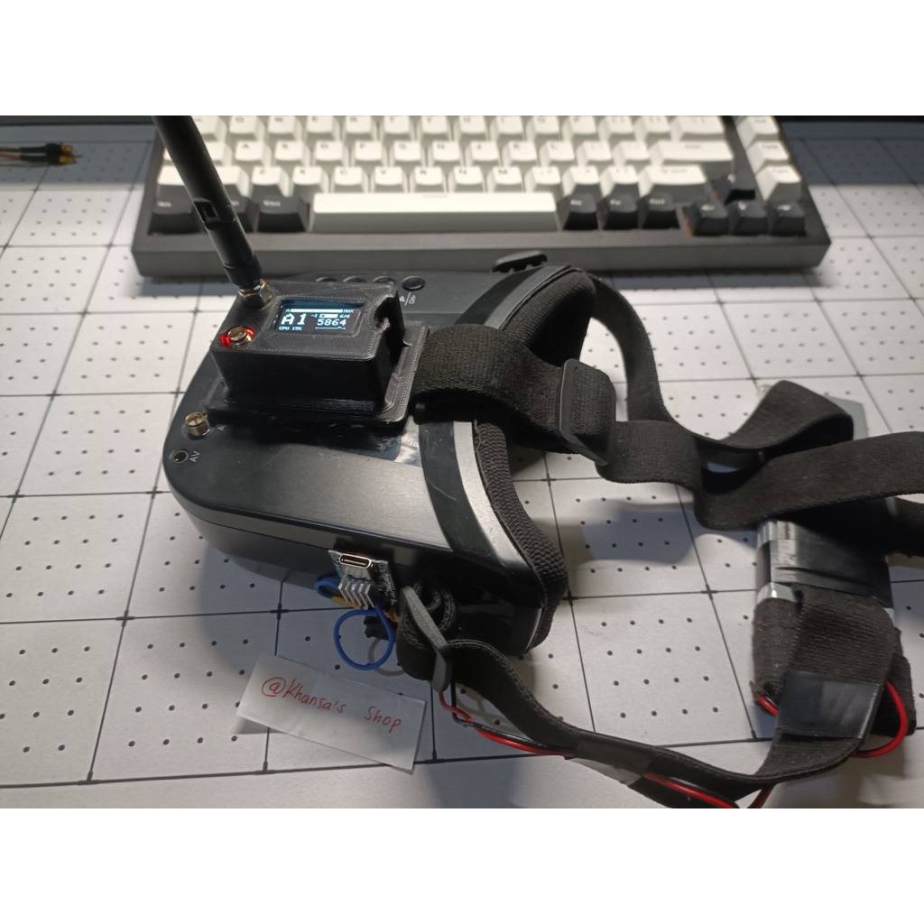 Googles Diversity - Eachine VR009 + Pro58RX + Linear Antenna