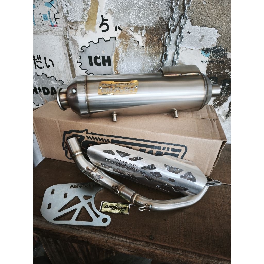 knalpot standard racing empush beat karbu scoopy karbu beat fi scoopy Fi dll