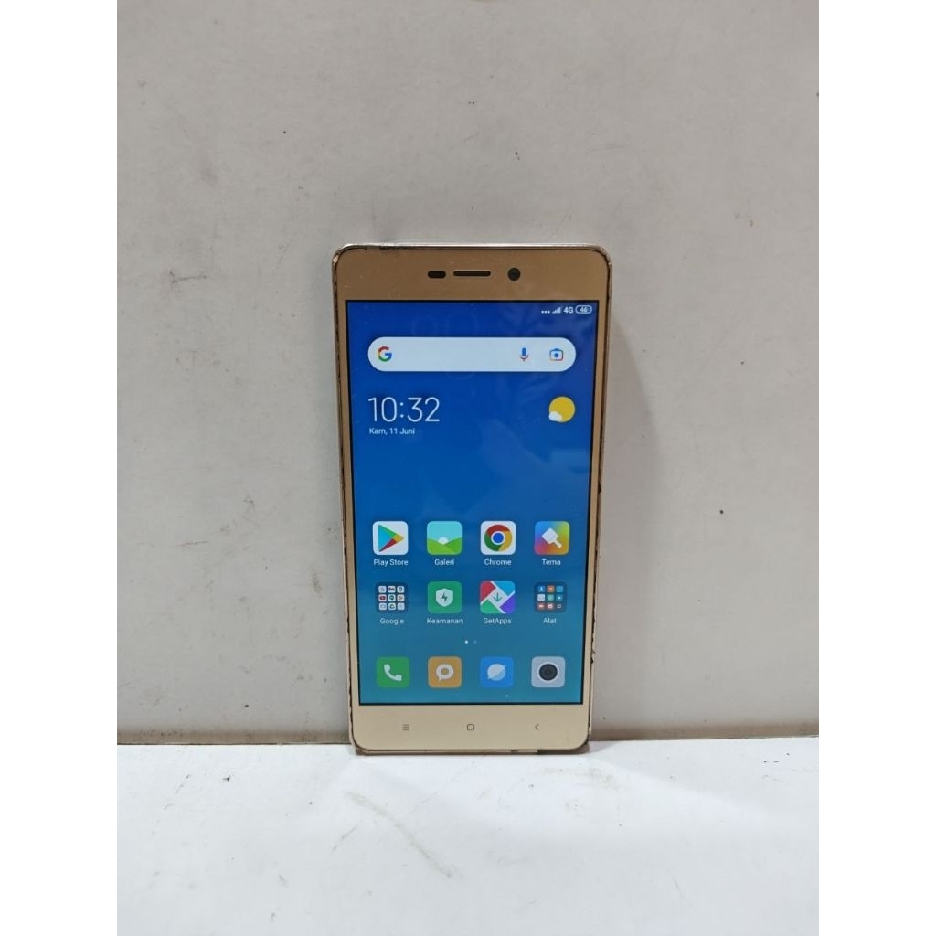 XIAOMI REDMI 3S RAM 3/32GB (4G) HP SECOND ANDROID NORMAL MURAH SIAP PAKAI