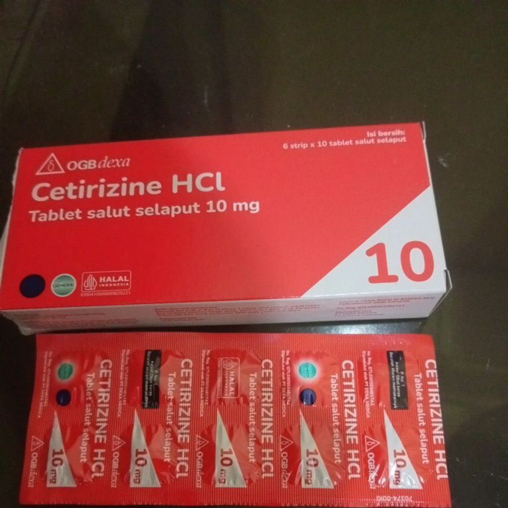 CETIRIZINE 10MG