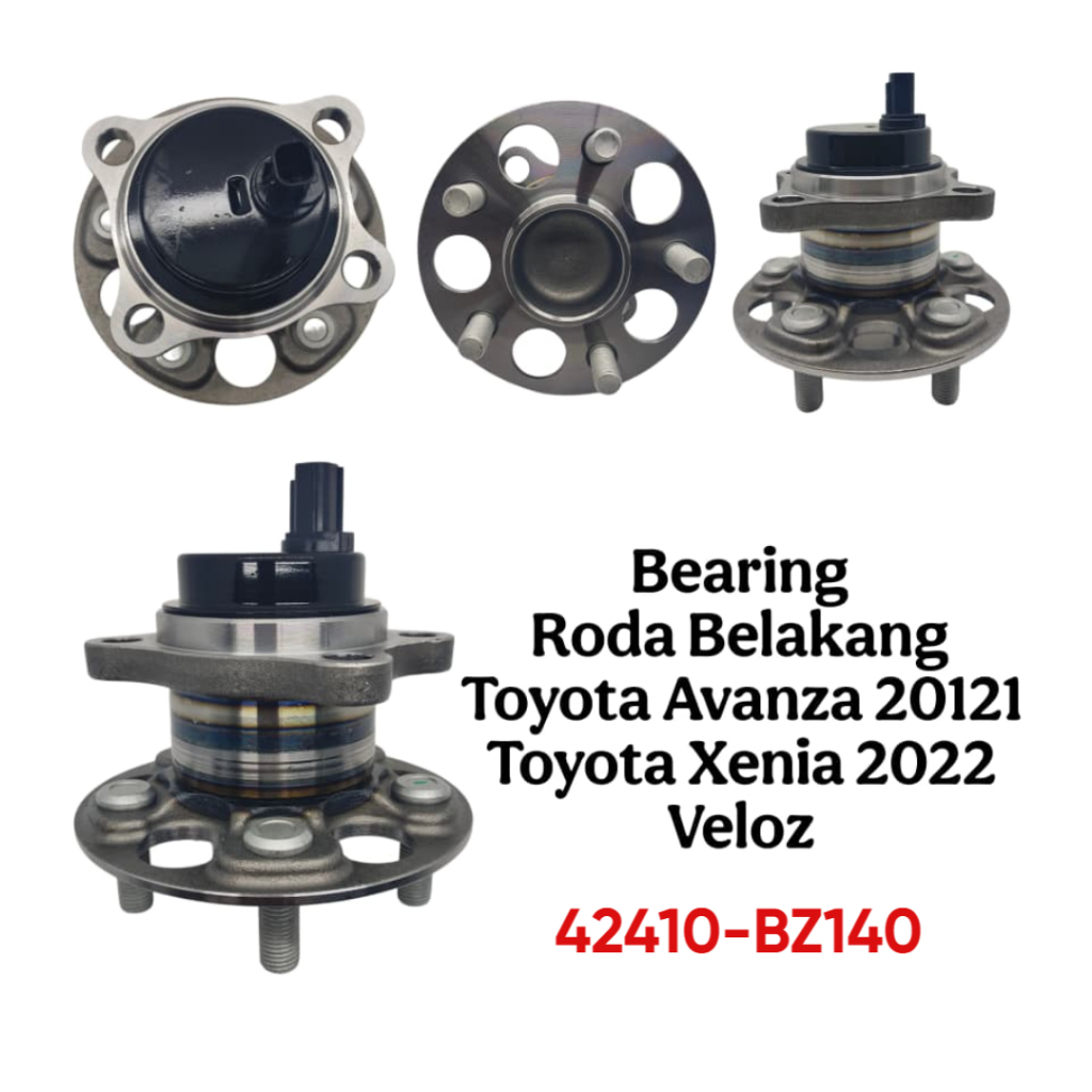 093 Bearing Roda Belakang Toyota Avanza 2021 Xenia 2022 Veloz 42410-BZ140 Tromol