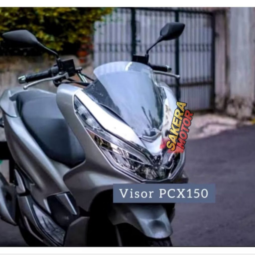 Visor Depan/ Visor Depan Ori PCX 160, PCX 150, PCX 160 Standar Panjang