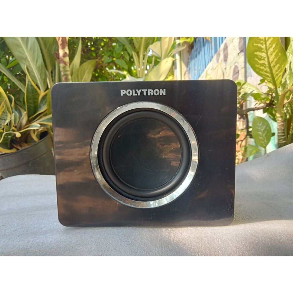Speaker Subwoofer 4 inch Polytron/Subwoofer Pasif Polytron Doble Coil/Harga Satuan